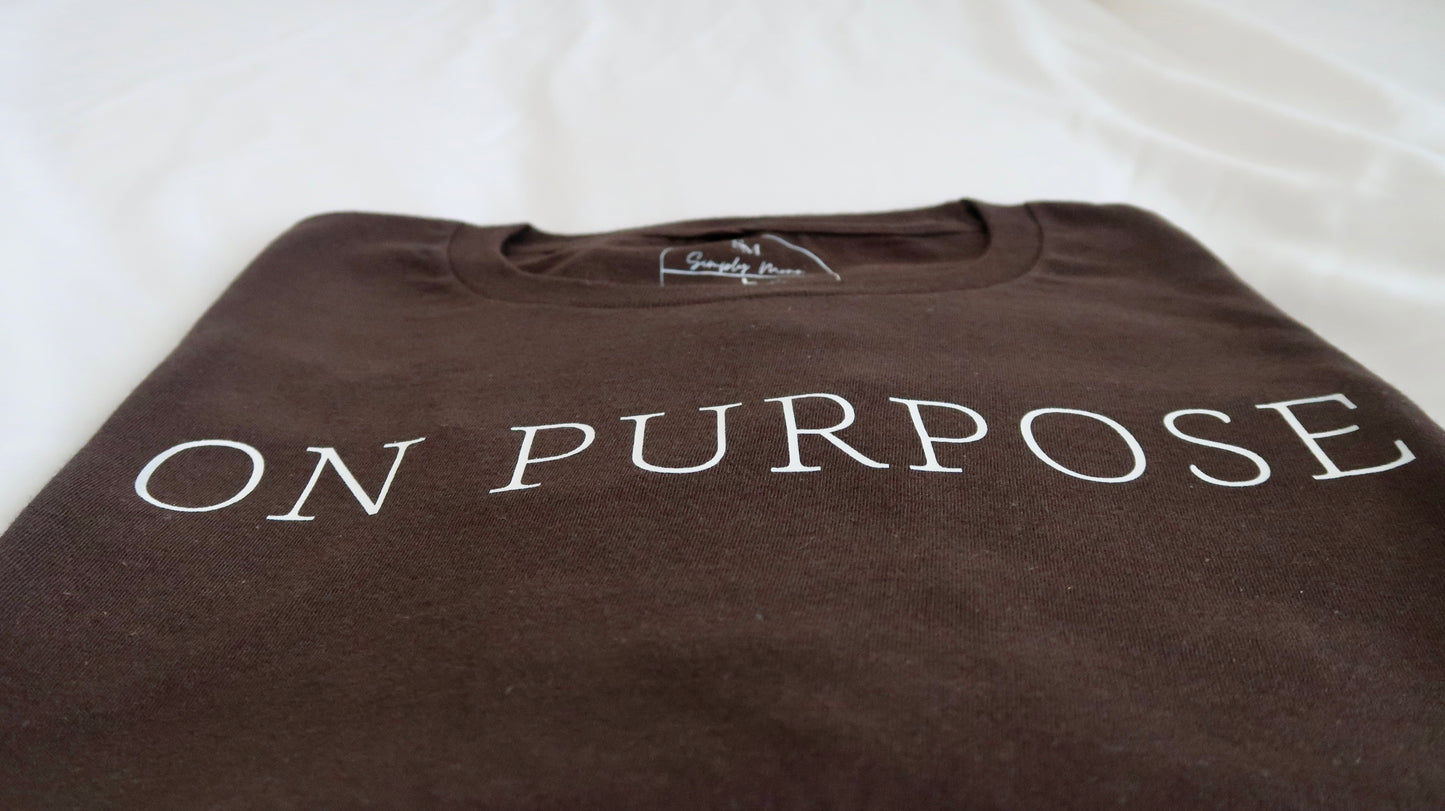 On Purpose Tee | Becoming Collection
