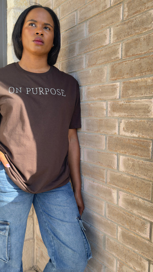 On Purpose Tee | Becoming Collection