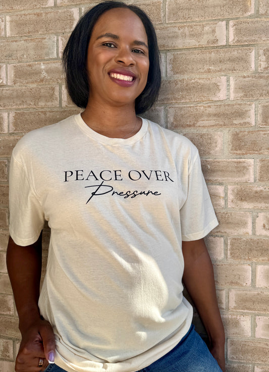 Peace Over Pressure Tee | Becoming Collection