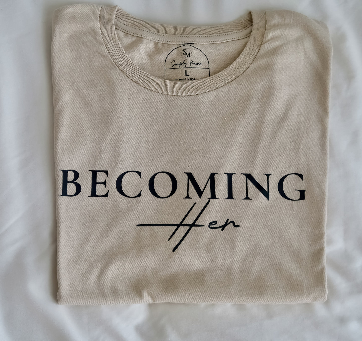 Becoming Her Tee | Becoming Collection
